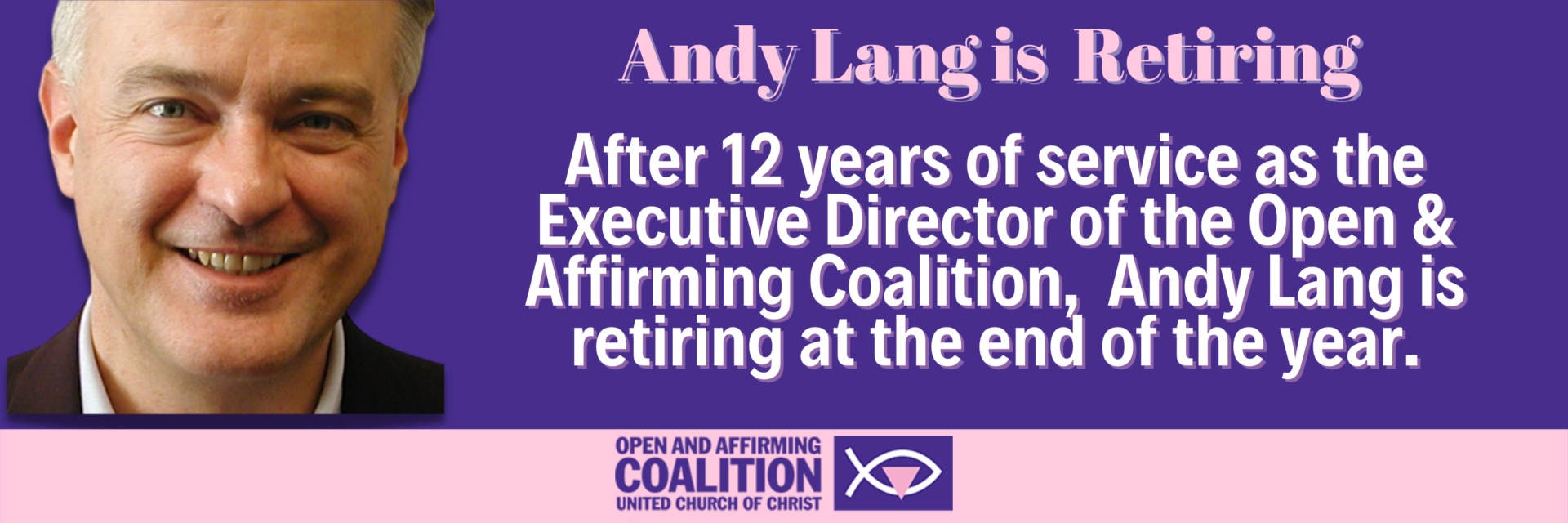 Andy Lang’s retirement