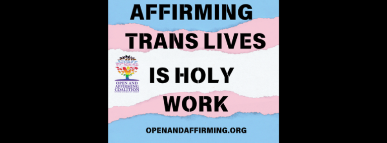 Love Will Not Be Silenced: Standing With Our Trans Siblings in a Season of Fear
