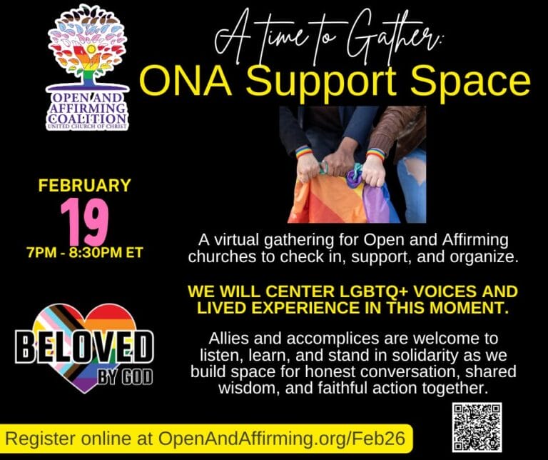 A Time to Gather: ONA Support Virtual Space